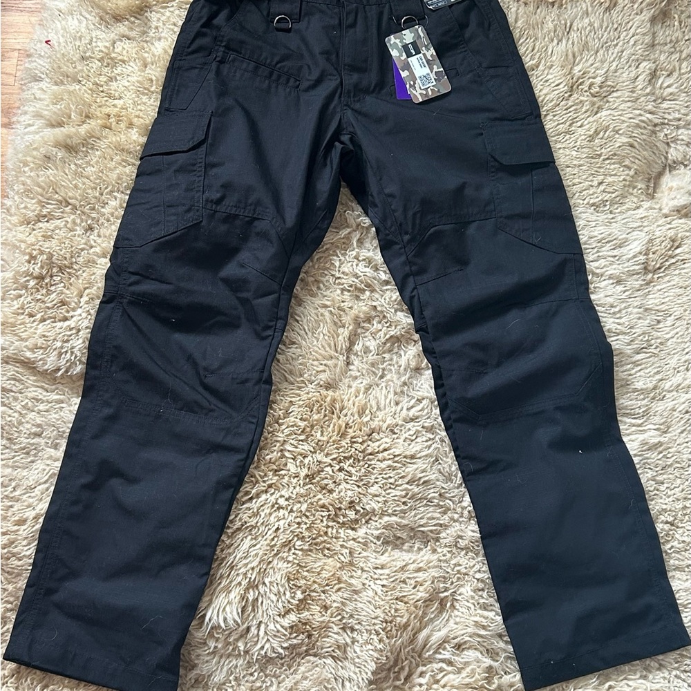 Men's Black Cargo Pants